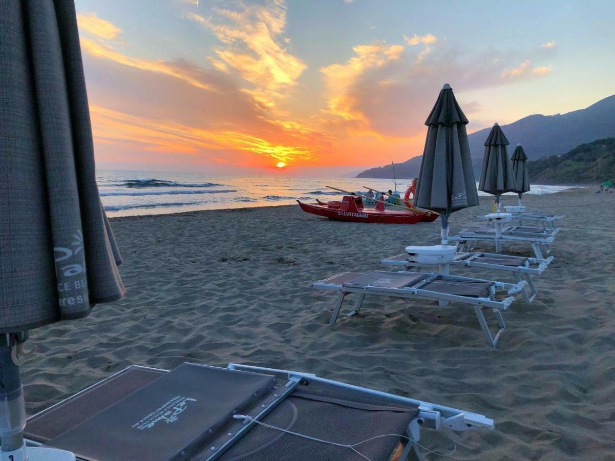 Residence Le Palme - Appartamenti Sul Mare - Spiaggia Tra Palinuro E Caprioli ピショッタ エクステリア 写真